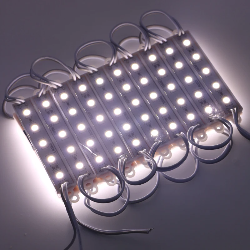 

SZYOUMY LED Module 1000PCS 5050 SMD 5LEDs White/Warm White/Red/Green/Blue Waterproof Light Advertising Lamp DC 12V Wholesale