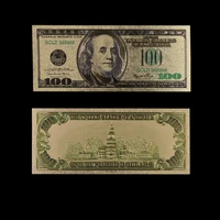 banknotes 100 dollar bills antique coin 24k gold plated dollars america antique decoration high quality home deco