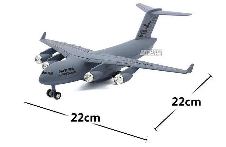 Высококлассная имитация 1:300 C17 hercules металлическая модель летательного аппарата