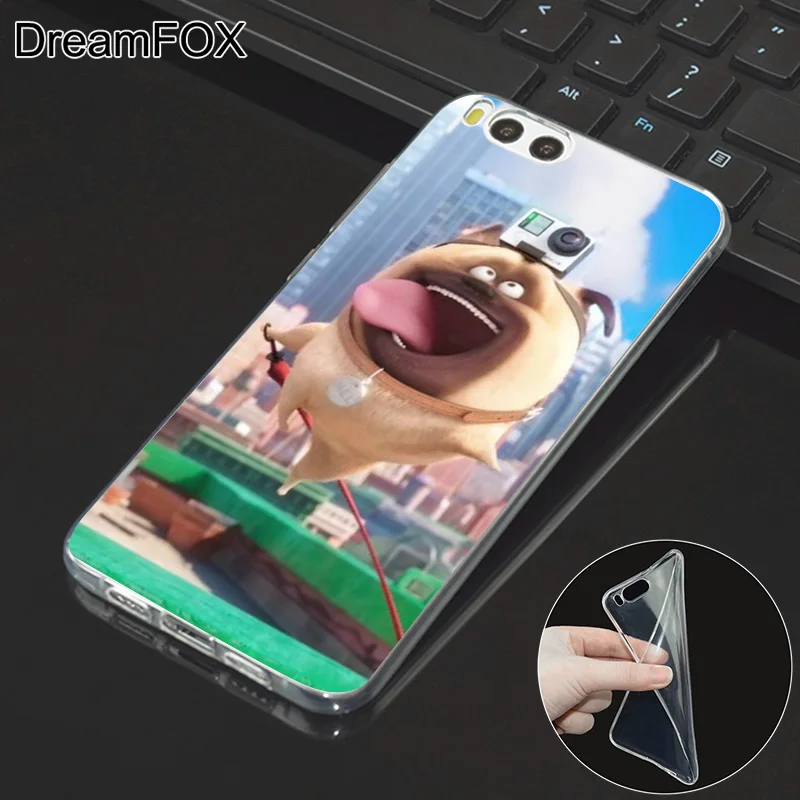 DREAMFOX L378 Тайная жизнь домашних животных силиконовый чехол-накладка из мягкого ТПУ