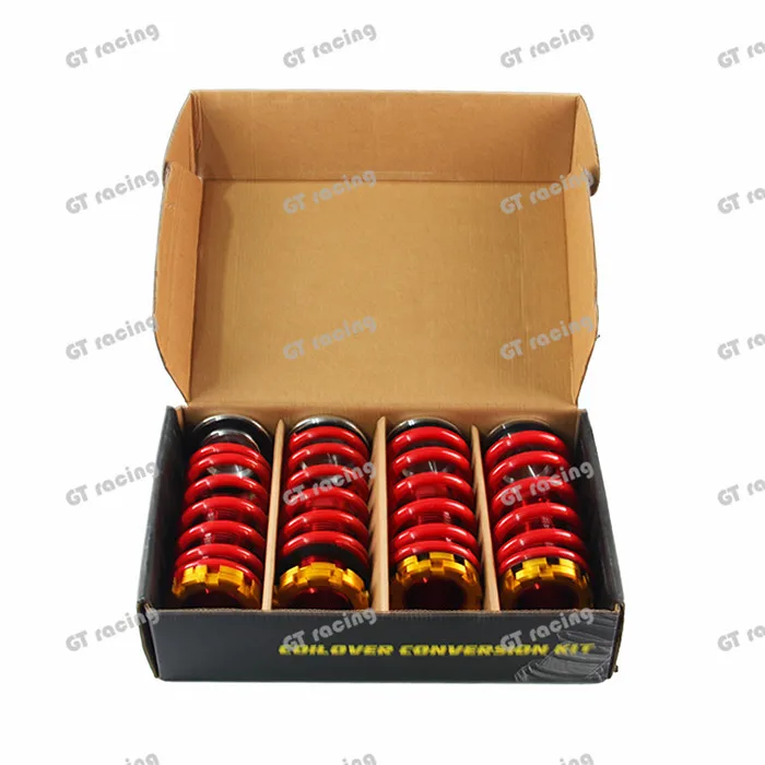 Кованые Алюминиевые Coilover Комплекты для Honda Civic 88-00 Красный available Коиловер
