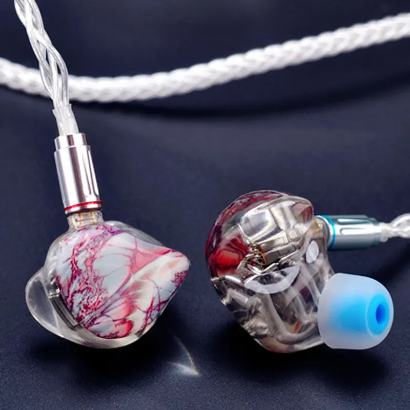 DIY Качество Наушники 12 уравновешенного якоря 24 единицы наушники гарнитуры Прозрачный чехол музыкальные наушники Hi-Fi для MP3 плеер