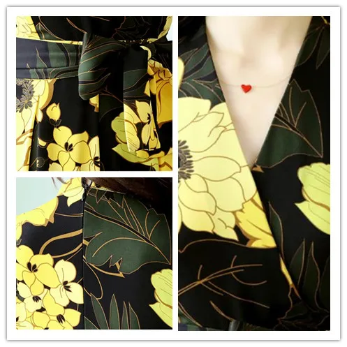 Шифоновый комбинезон с цветочным принтом женские комбинезоны Combinaison Femme