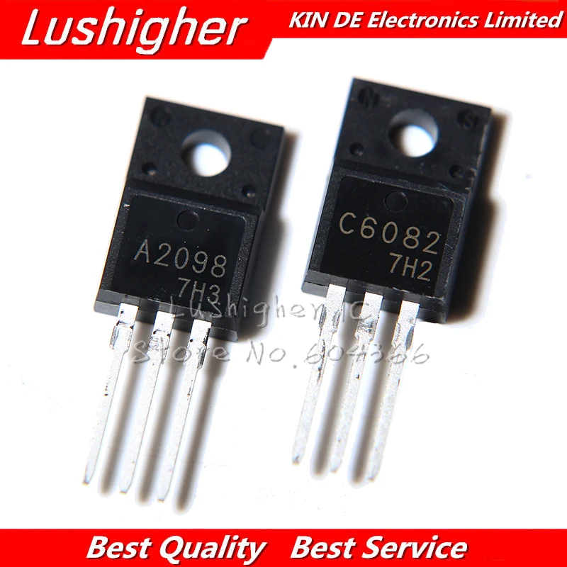 

10 пар 2SA2098 2SC6082 5 шт. A2098 + 5 шт. C6082