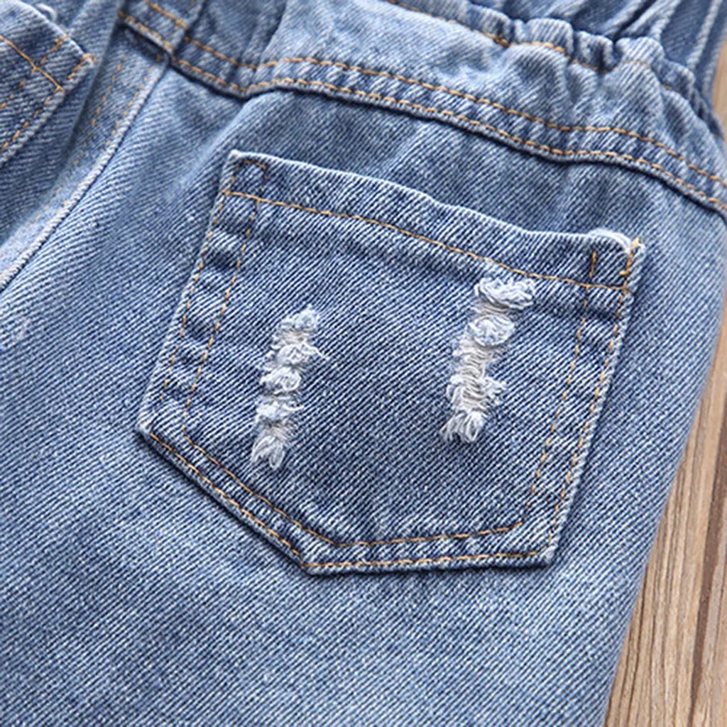 2019 новые шорты для детей джинсы девочек Одежда маленьких в возрасте от года