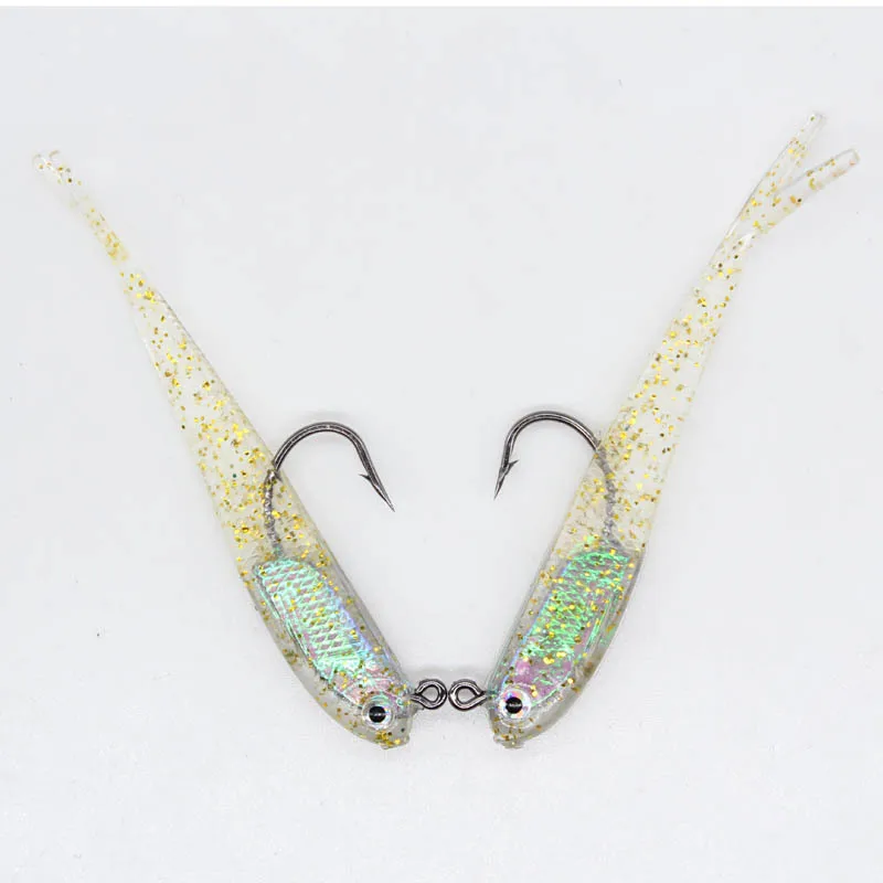 1 шт. Сабики рыболовная наживка Мягкая приманка для рыбалки 7 5 см 6 г Рыбная блесна