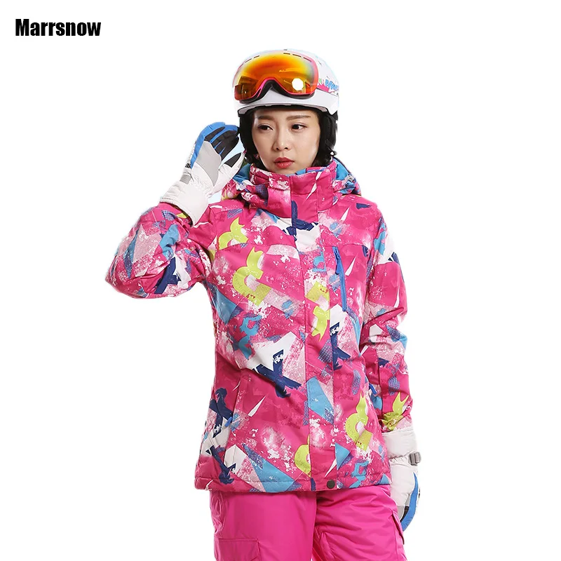 Зимняя куртка для женщин уличная спортивная Лыжная верхняя одежда