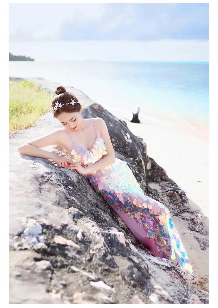 Женское блестящее платье с блестками Cakucool летнее пикантное комбинация в стиле