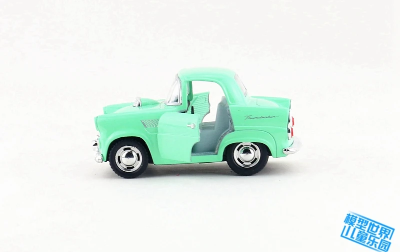 Доставка/игрушка KiNSMART/модель под давлением/Тип Q/1955 Ford Thunderbird/автомобиль с