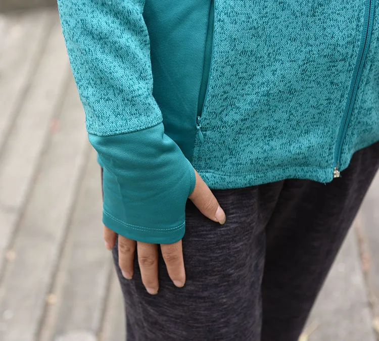 Куртка женская флисовая с длинным рукавом и стоячим воротником|jacket hoddie|jacket