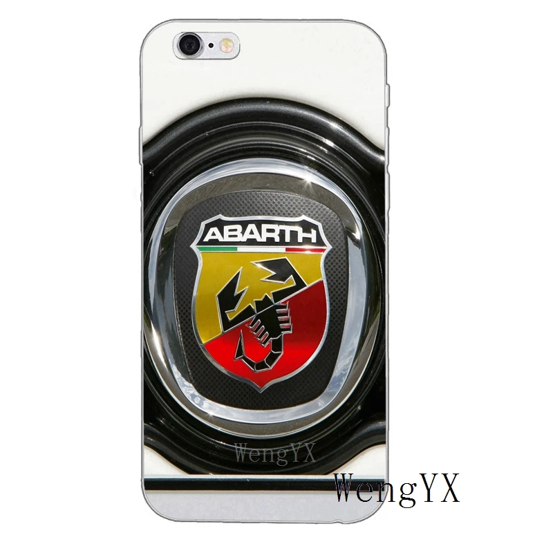 Итальянский спортивный автомобиль abarth logo тонкий силиконовый мягкий чехол для