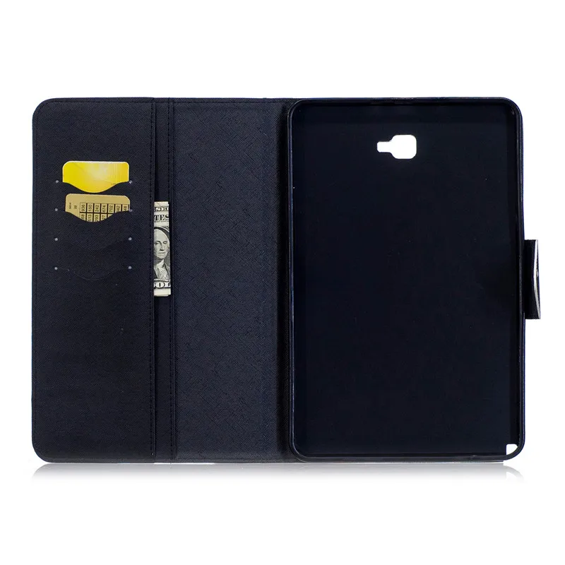 Кожаный чехол Wekays для samsung Tab A6 с мультяшным котом для samsung Galaxy Tab A6 A 6 10,1 SM-P580 P585 чехол для планшета