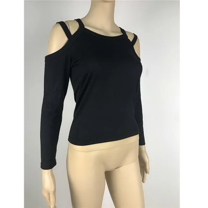 European Fashion Style Women Sexy Blouse Slim Long Sleeve Ladies Off Shoulder Tops Vintage Elegant Summer Shirt |