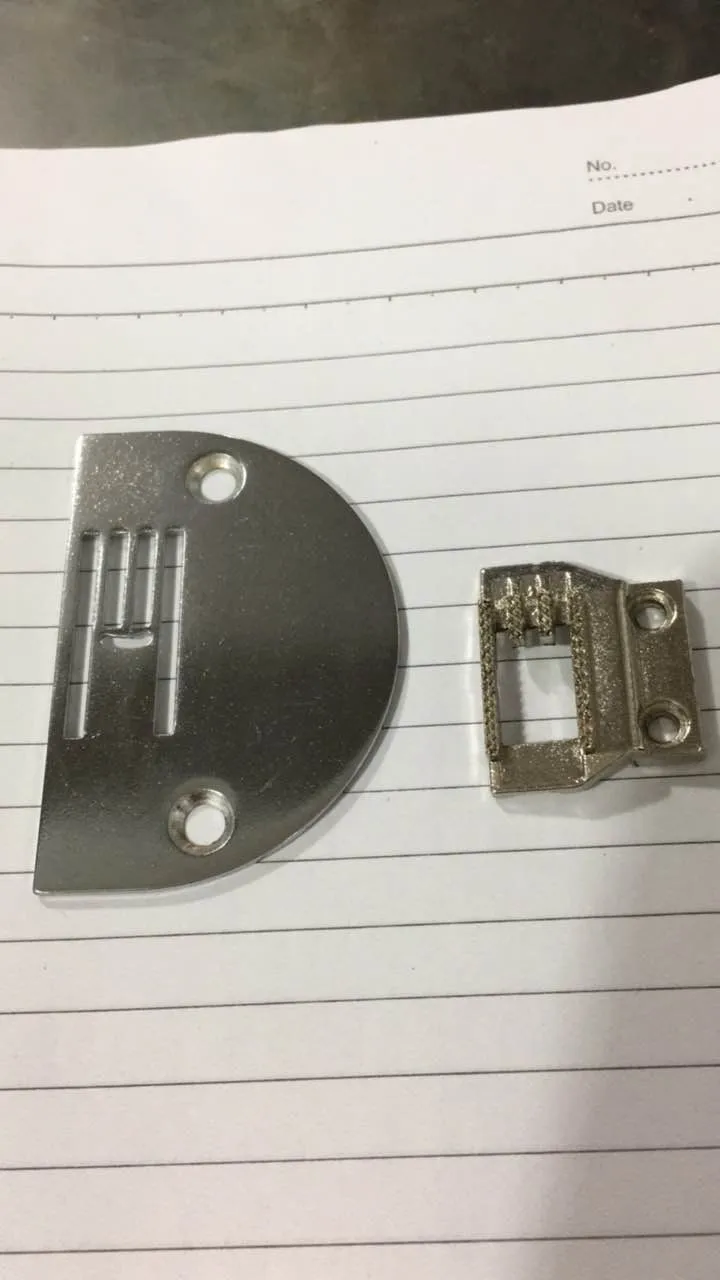 Бытовые Вышивание машина для большая дыра иглы пластины и зуб один комплект