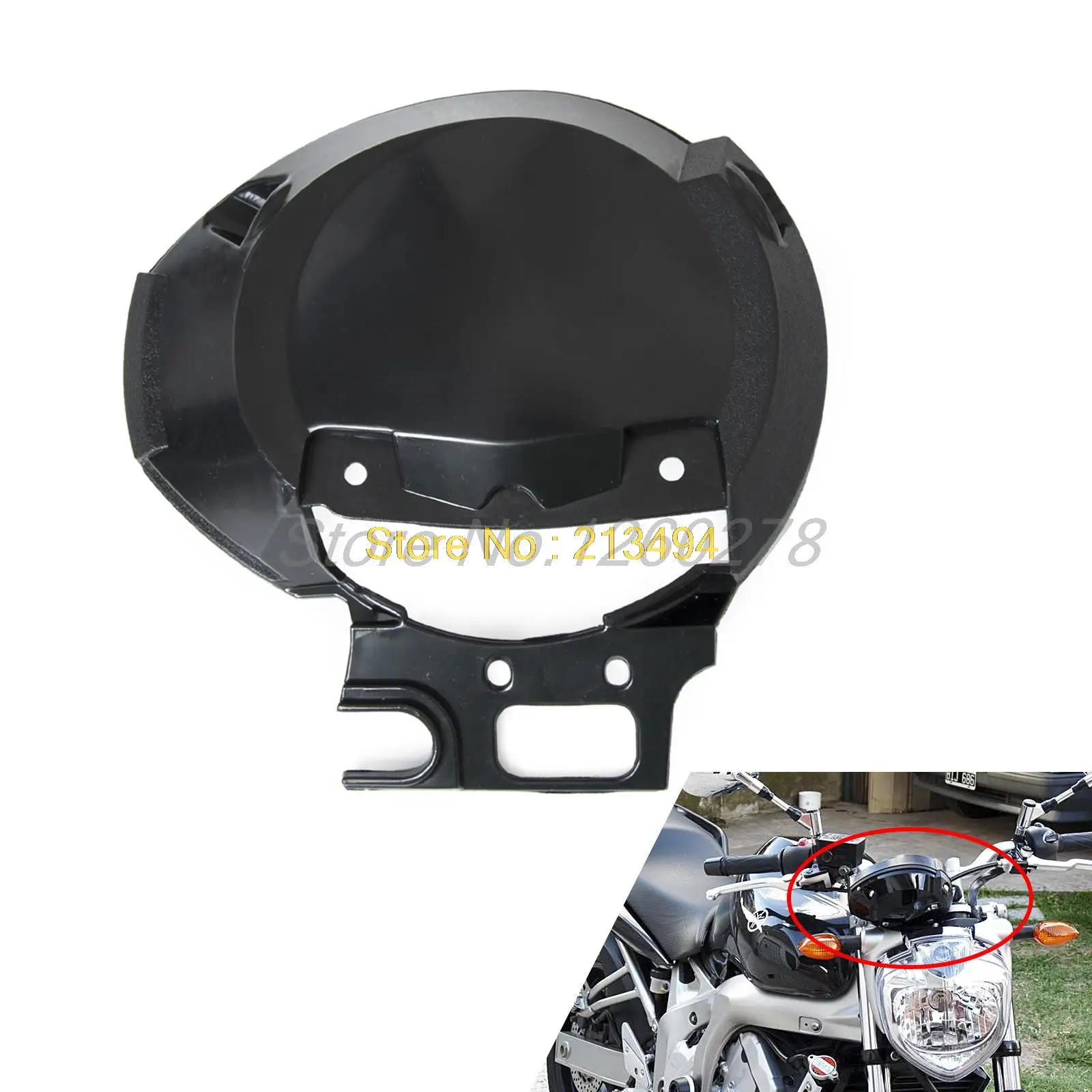 Tach спидометр Датчик Прибора Крышка Для Yamaha Fz6-n 2004-2007 | Автомобили и мотоциклы
