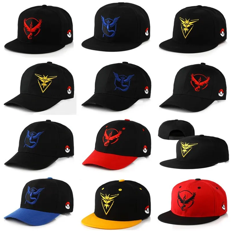 Бейсболка с героями мультфильмов аниме прокалывание Мон команда