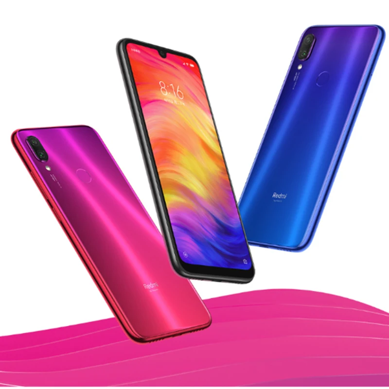 В наличии глобальная прошивка Xiaomi Redmi Note 7 Note7 4 Гб 64 мобильный телефон Snapdragon 660 48 + 13