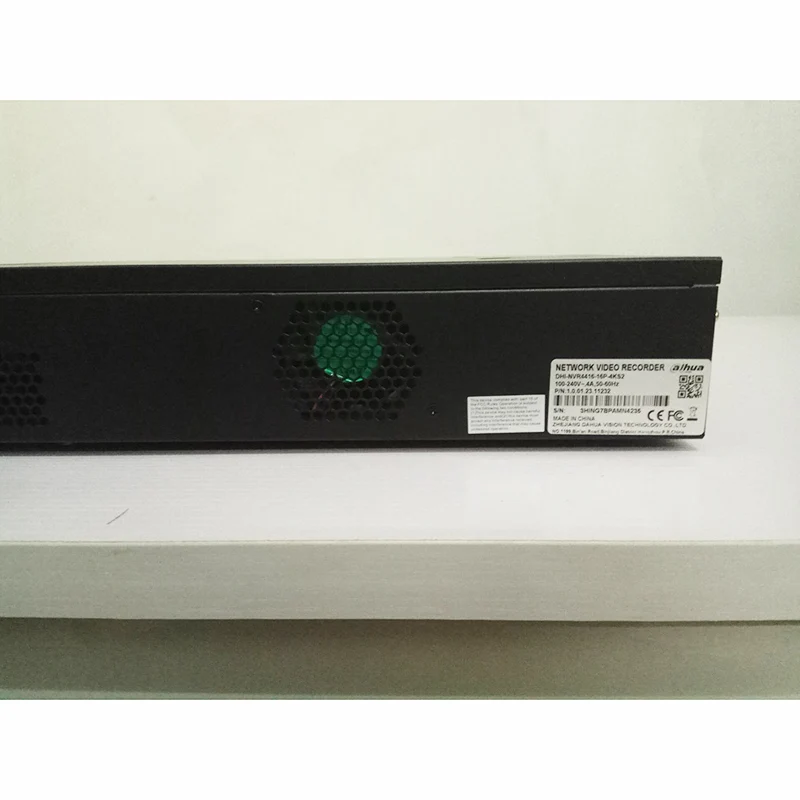 Видеорегистратор Dahua NVR POE 16Ch 32CH NVR4416 16P 4KS2 NVR4432 1.5U H.265 H.264 16PoE порты 8MP разрешение