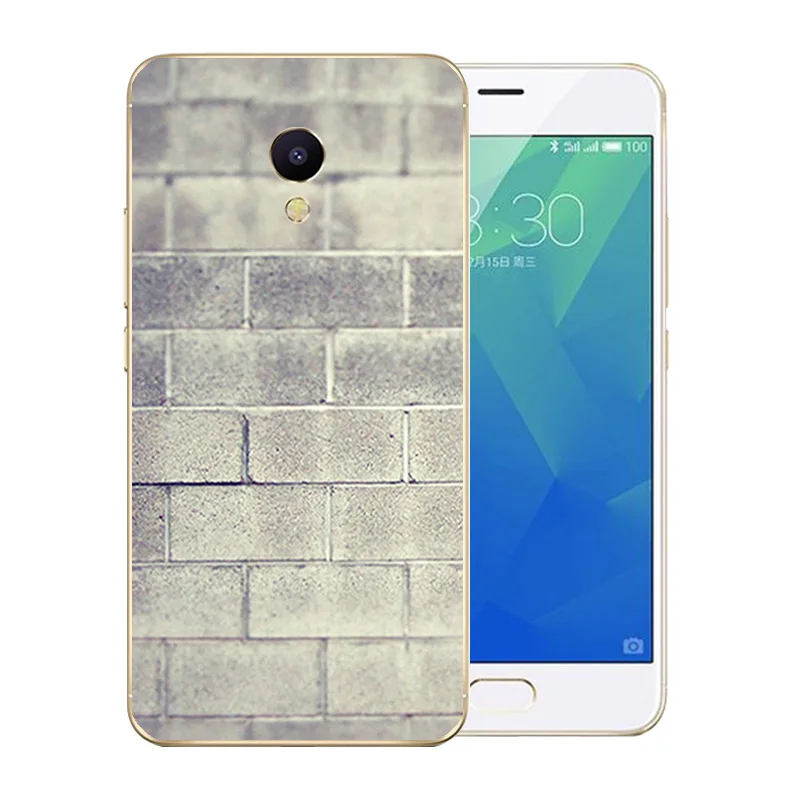 2017 Модный чехол для Meizu M5S Mini силиконовый Meilan m5s 5 2 дюймов Роскошный розовый M5s