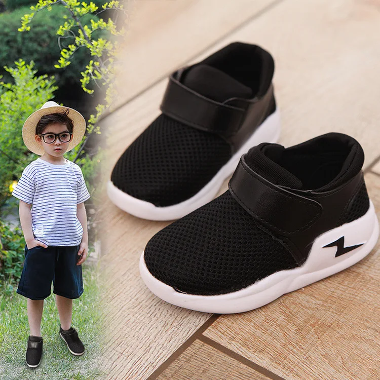 Kids Girls Shoes Boys Sneakers 2017 New Spring/Autumn Mesh Net Breathable Sport Soft Child Toddler shoes |