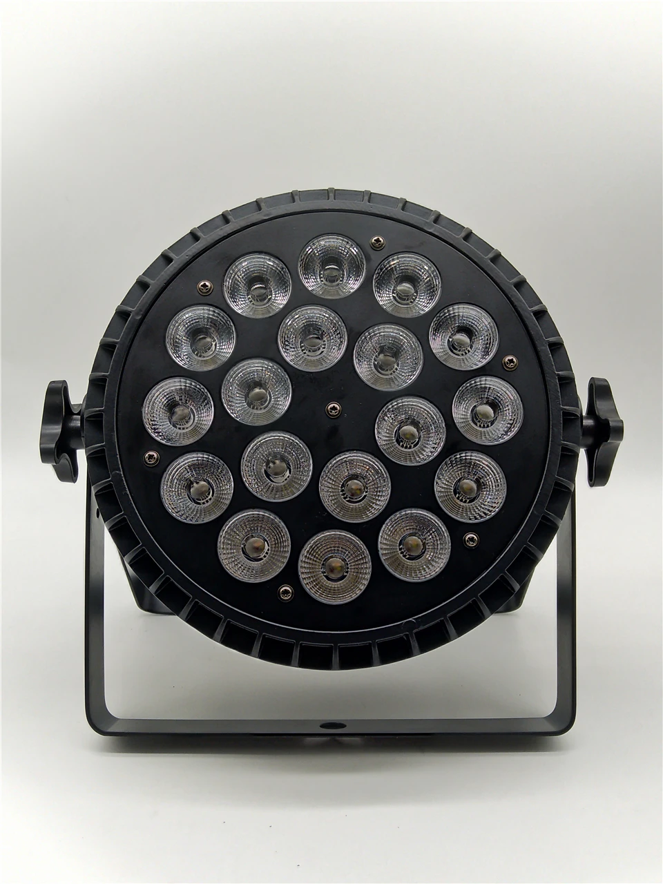 Кейс для полетов + 4 шт./18x18 Вт 6в1 LED par light RGBW полноцветная панель света dmx512