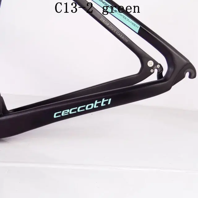 Группа продаж карбоновая велосипедная Рама ceccotti дизайн синий/красный углеродистая рама для дорожного велосипеда