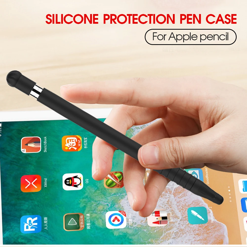Силиконовый чехол-карандаш из ТПУ для Apple Pencil 1 поколения Защитный Тонкий