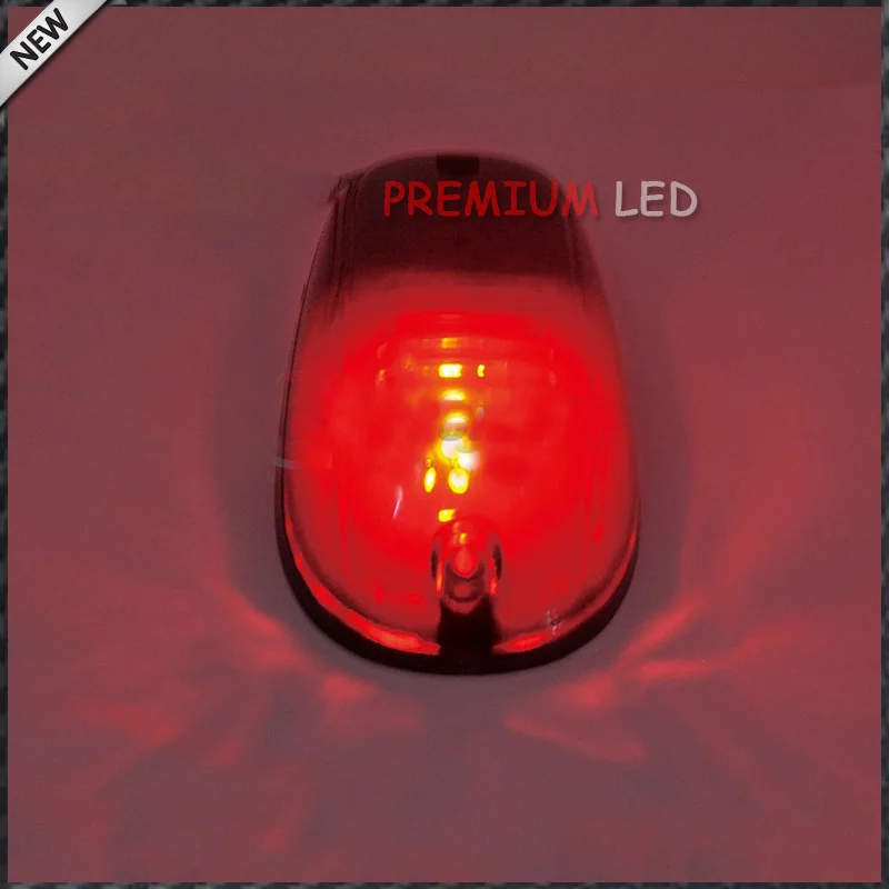 5 шт. Янтарный/красный/синий/голубой/белый Светодиодный Маркер для крыши кабины