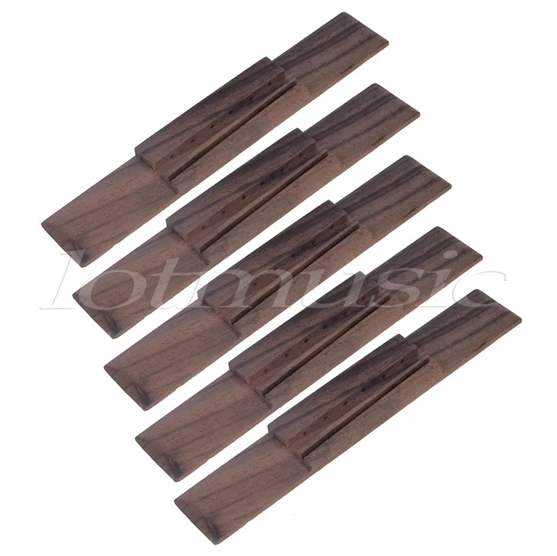 

5pcs Rosewood Wood 39 inch Classical Guitar Bridge Parts