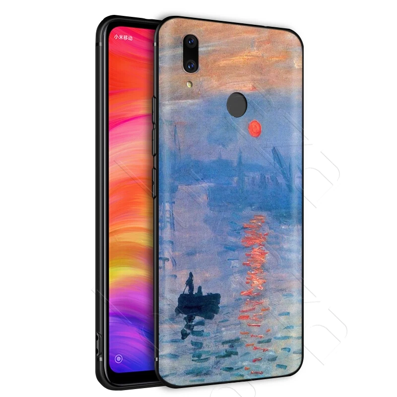 Чехол Lavaza Claude Monet Garden Lotus Bridge для Xiaomi Redmi Note 4A 4X 5 5A 6 6A 7 S2 Pro Go Prime Plus |