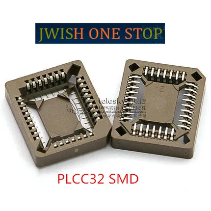 10 шт. PLCC32 PLCC44 SMD DIP MCU гнездо встроенный блок IC держатель чипа адаптер конвертер PLCC28