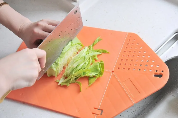 Kitchen Foldable Chopping Block Creative Non-slip Folding Cutting Board Camping Outdoor Cooking Mat Tool 16013 | Дом и сад