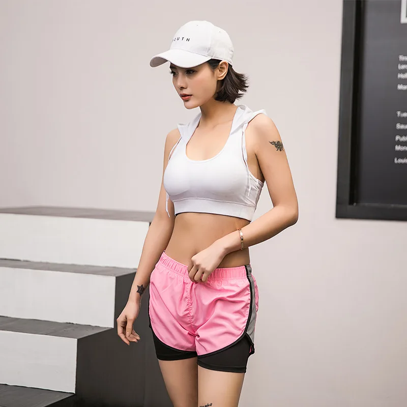 Женский ударопрочный спортивный бюстгальтер с поддержкой подпрыгивания плюс размер свитшот для