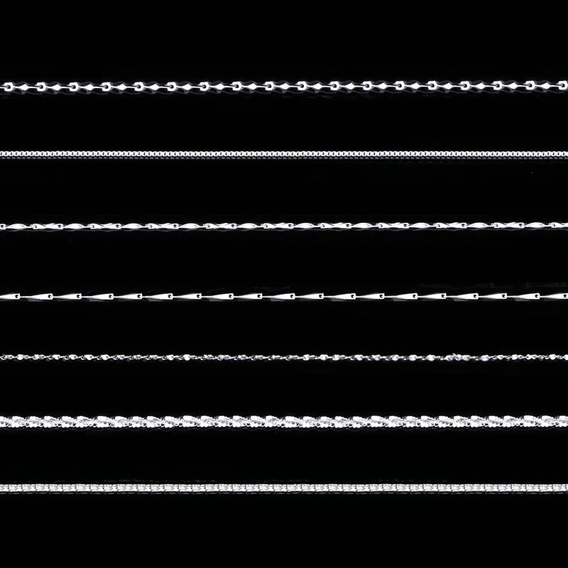 Фото Цепочка женская из серебра 100% пробы, 40 см, 45 см, 50 см №5