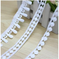 cotton line water soluble hollow bleaching white small lace straight edge cotton sleeves decorative fabric clothing diy craft