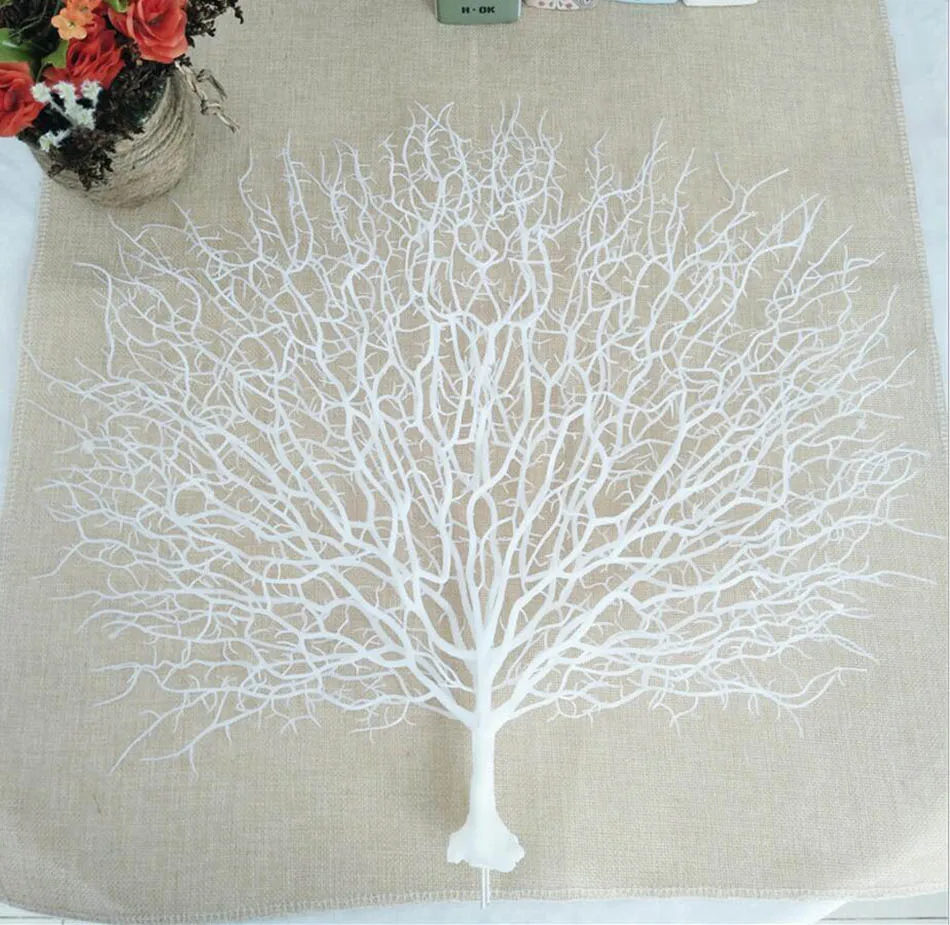 2pcs Green/White/Black/Green/Coffee Artificial Plastic Coral Branch For Wedding Photography Window Display Home Christmas Decor | Дом и сад