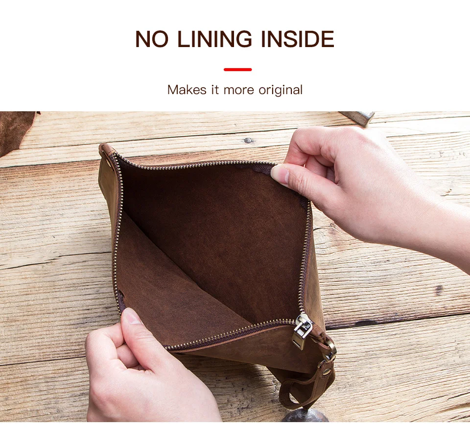 For iPad 9.7 inch 5 6 Air 1 2 Retro Cowhide Leather Case Cover For iPad Pro 9.7 Tablet Liner Sleeve Pouch Zipper Bag