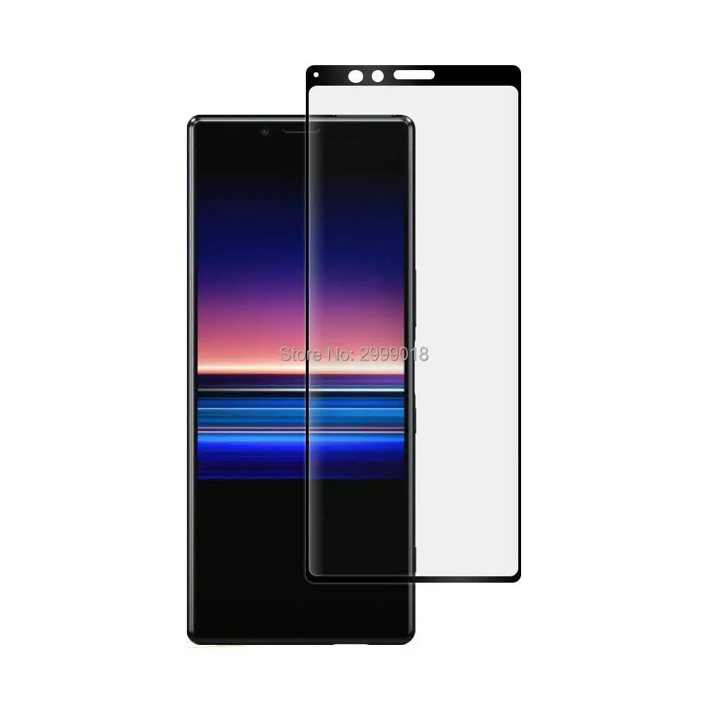 3D закаленное стекло для Sony Xperia 1 Xperia1 J8110 J8170 J9110, полное покрытие, 9H защитная пленка, Защита экрана для Sony Xperia 1