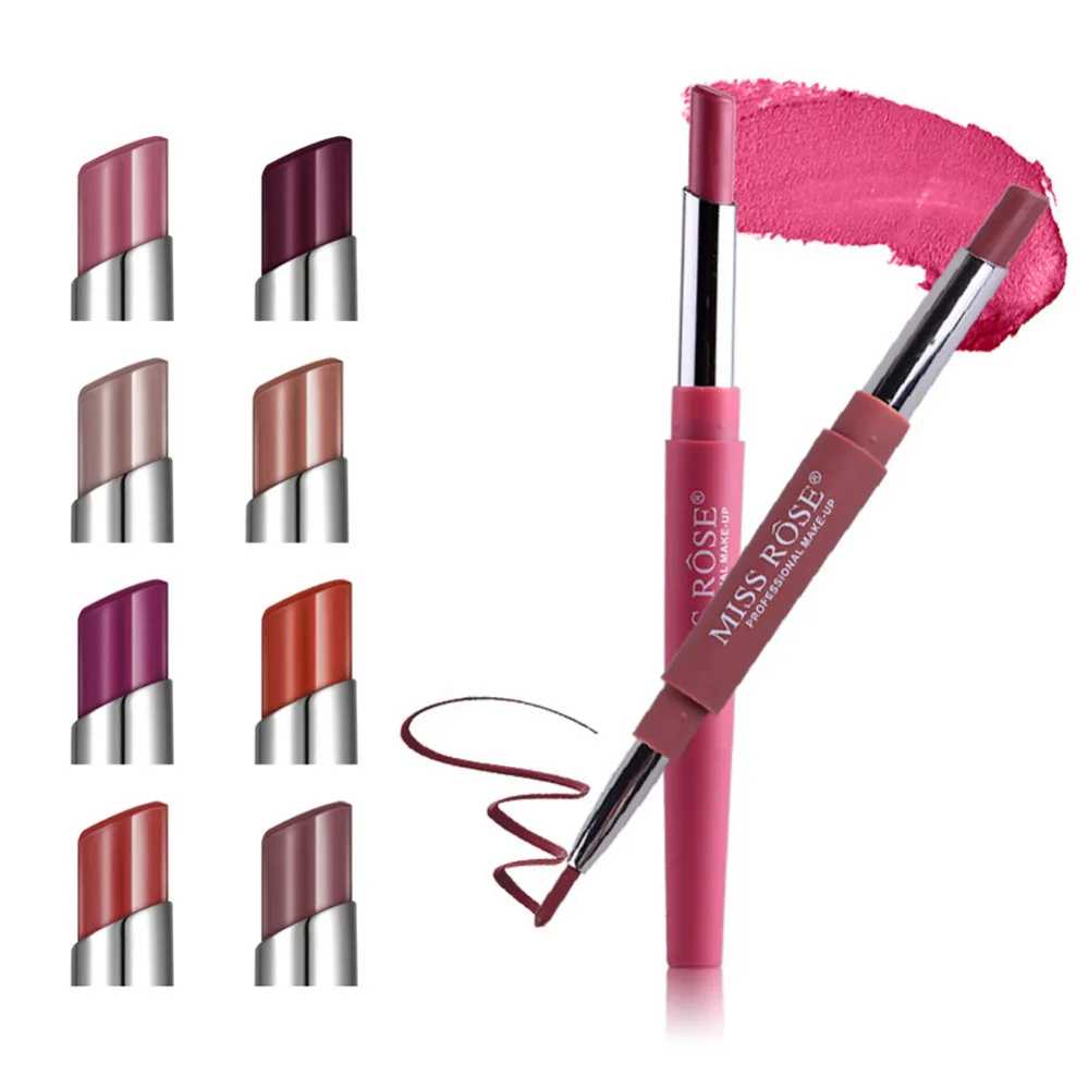 Губные помады MISS ROSE 14 шт./компл. водостойкие профессиональные увлажняющие