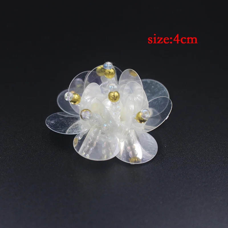 С украшением в виде кристаллов белая Цвет блестки детское нарядное платье