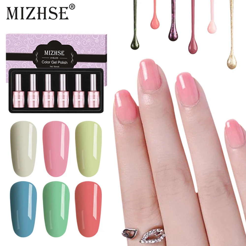 MIZHSE Прозрачный Гель лак Vernis UV для ногтей ледяной сладкий гель девочки строитель