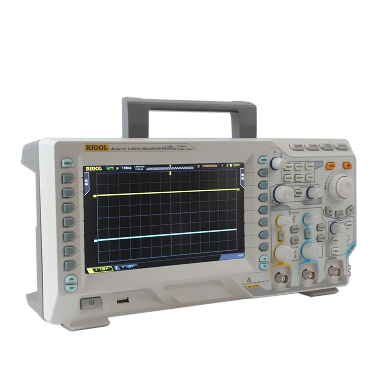 

RIGOL MSO2202A-S 200MHz Mixed Signal Oscilloscope 2 analog channels 200MHz bandwidth