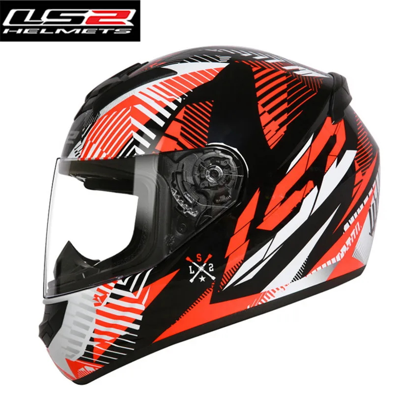 LS2 полный лицо гоночный мотоциклетный шлем Casque Capacete Casco Moto шлемы шлем Kask Caschi для Suzuki Motociclista ROOKIE - Цвет: 10