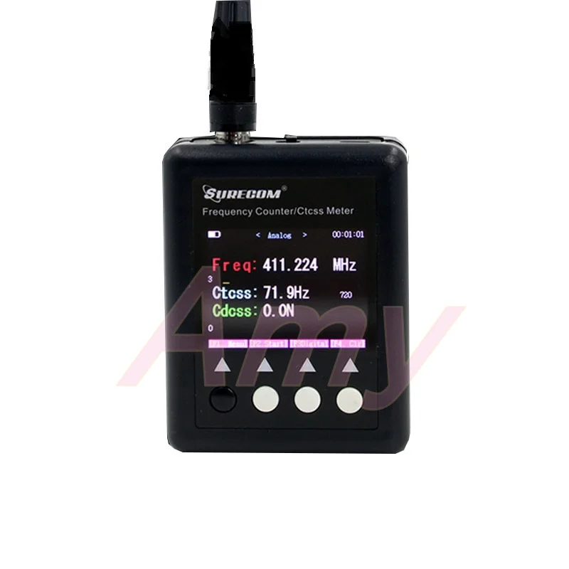 Межфонный прибор для измерения частоты DMR цифровая рация частотомер считыватель Аналоговый Цифровой манекен subtone декодер