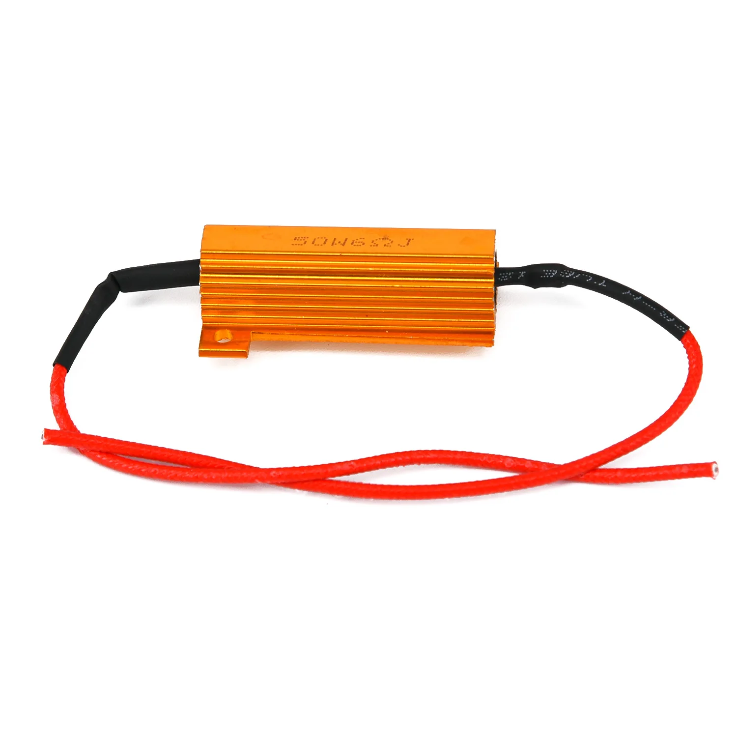 10 шт. 50 Вт 6 Ом светодиодный декодер для лампы стоп светильник резистор ошибок