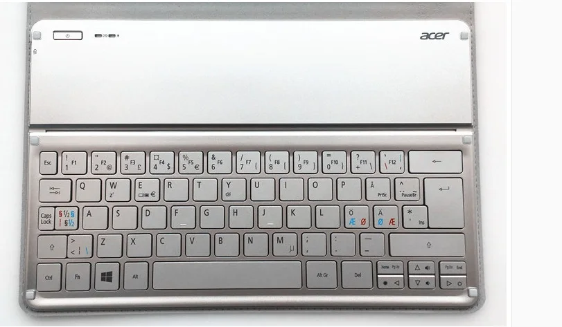 European Version Беспроводной Чехол для клавиатуры Bluetooth для acer Iconia W700 с европейской клавиатурой - Цвет: European Version