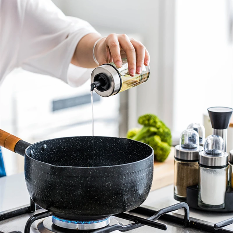 Новая Вращающаяся стеклянная банка для приправ комплект из 6 предметов модная