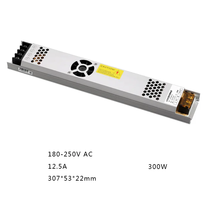 Ультратонкий Светодиодный источник питания светодиодный драйвер постоянного