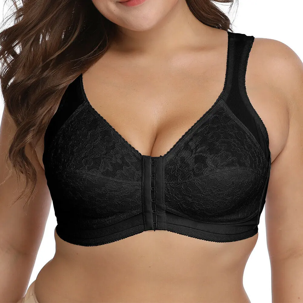 YANDW женский бюстгальтер сексуальное женское белье Черная Вышивка Повседневная
