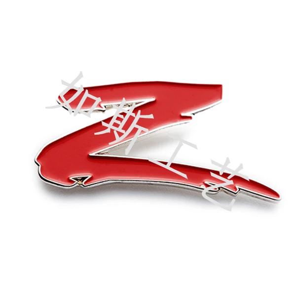 Значок с надписью на заказ металлический значок монеты эмалированный